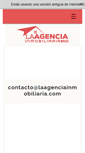 Mobile Screenshot of laagenciainmobiliaria.com